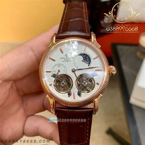 đồng hồ patek philippe dây da|dong ho Patek Philippe.